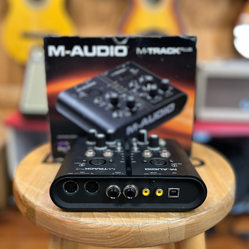 USED  M-Audio M-Track Plus w/ Box