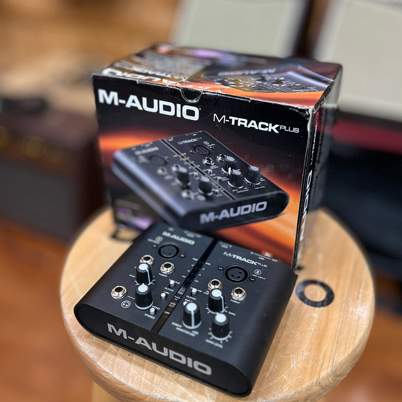USED  M-Audio M-Track Plus w/ Box