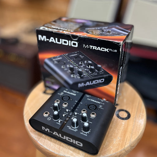USED  M-Audio M-Track Plus w/ Box-Dirt Cheep