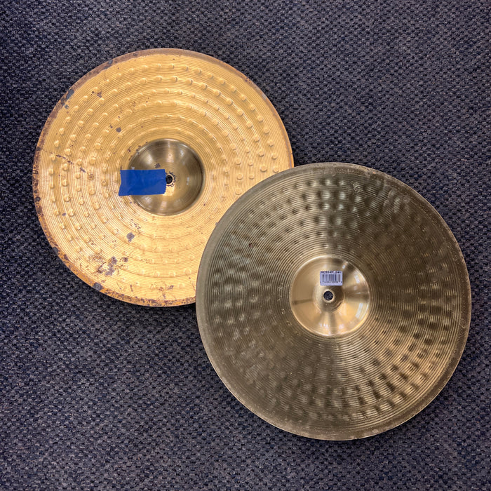 USED MEINL 14in HCS Hi Hat Cymbals, PAIR