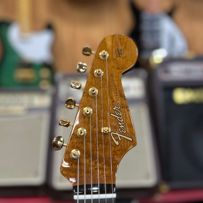 USED MINT 2017 Fender Artisan Figured Rosewood Stratocaster w/ OHSC