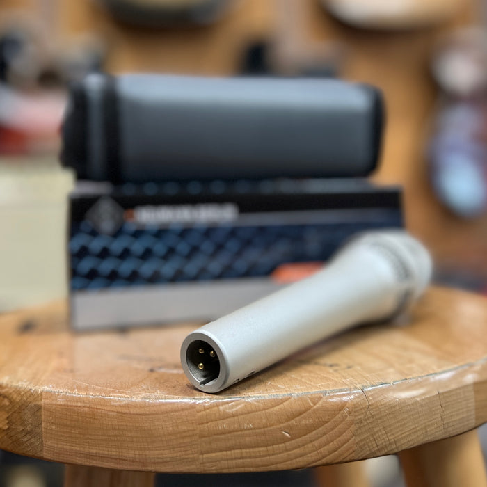 USED MINT Neumann KMS 105 Handheld Condenser Microphone w/ Bag, Silver