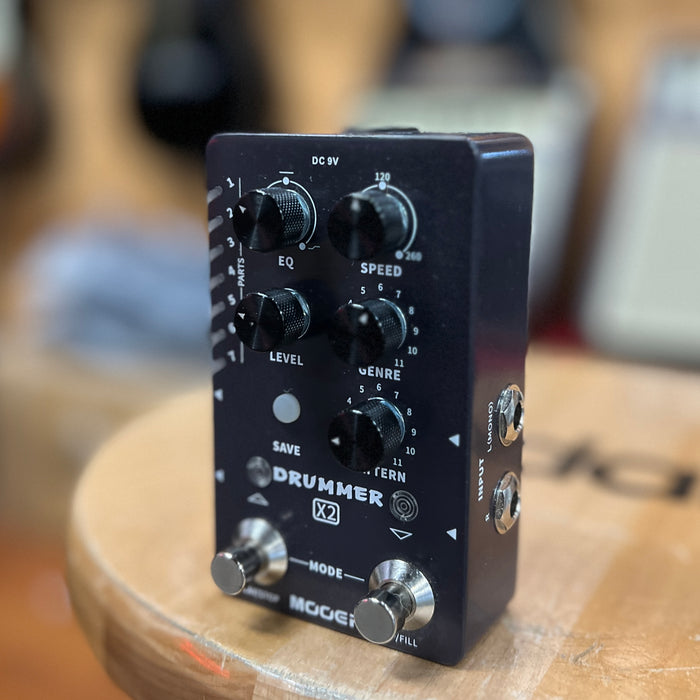 USED MOOER Drummer X2 Guitar Pedal
