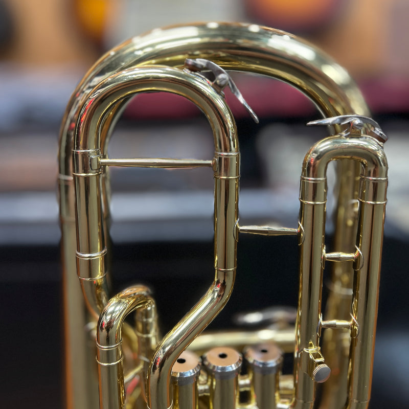 USED MOZ Alto Horn w/ Hard Case & Mouthpiece