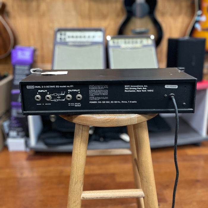 USED MXR Dual 2/3 Octave EQ Model 171