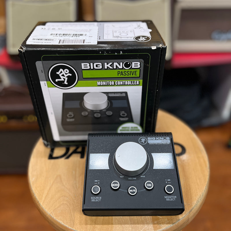 USED Mackie Big Knob Passive Monitor Controller