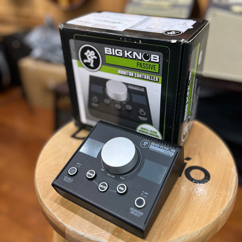 USED Mackie Big Knob Passive Monitor Controller