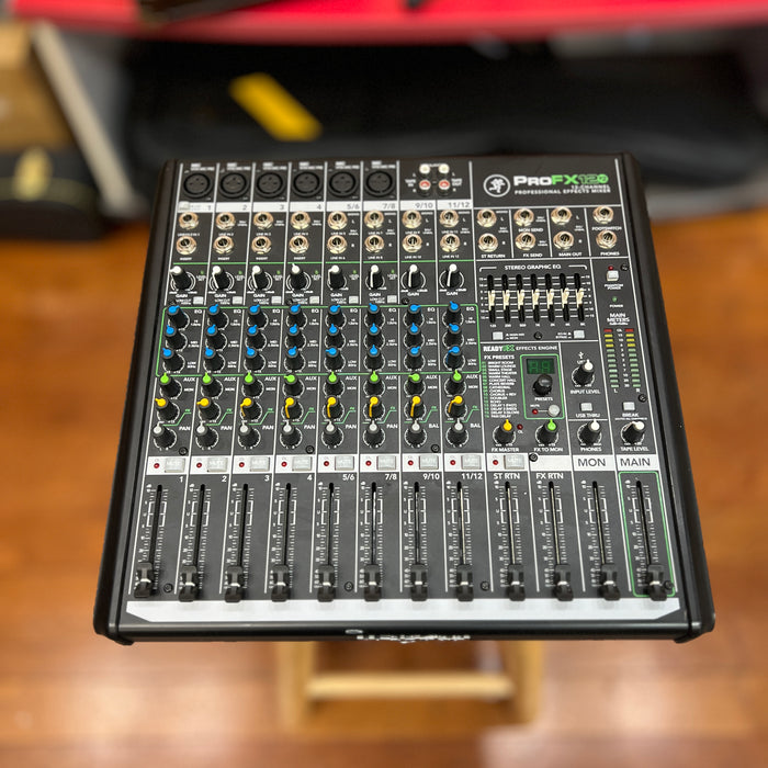 USED Mackie ProFX12v2 12-Channel Professional Effects Mixer