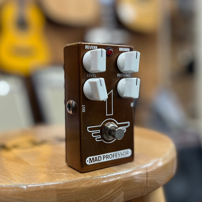 USED Mad Professor ONE (1) Distortion/Reverb Effect Pedal