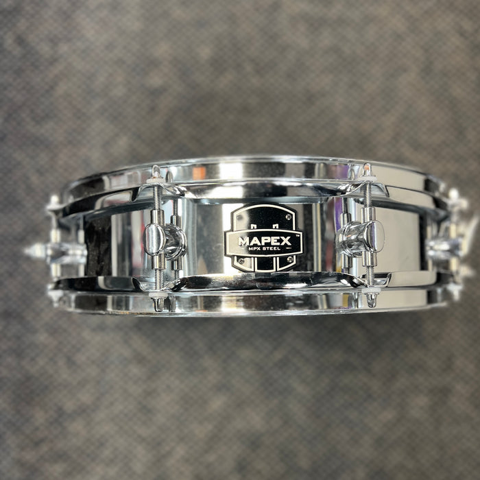 USED Mapex MPX Steel Piccolo Snare Drum - 3.5 x 14-inch