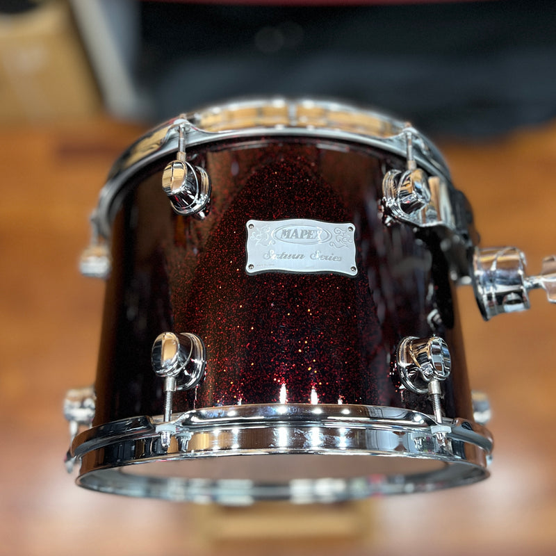 USED Mapex Saturn Series III 9x12 Tom, Black Cherry Sparkle