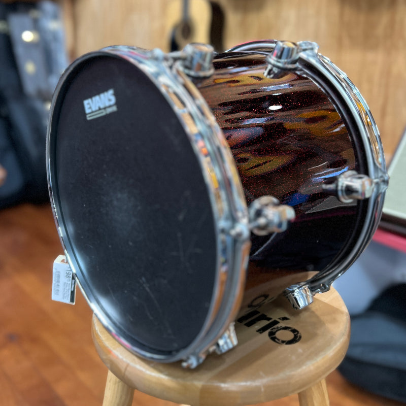 USED Mapex Saturn Series III 9x12 Tom, Black Cherry Sparkle