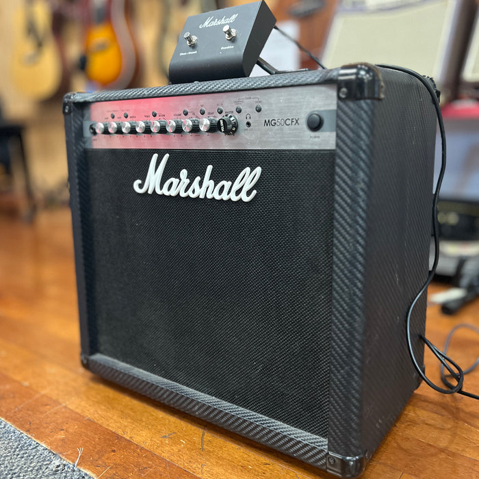 USED Marshall MG50CFX 50-Watt Guitar Combo Amp
