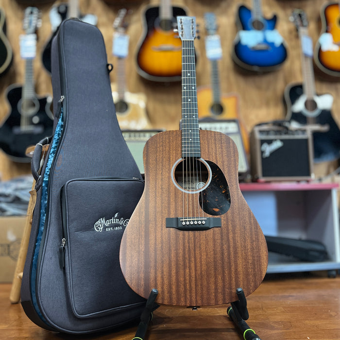 USED Martin Road Series D-10E Retro Sapele Acoustic-Electric Guitar - Dark Mahogany w/Bag