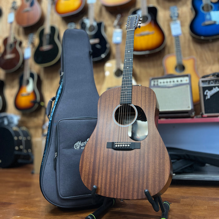 USED Martin Road Series D-10E Retro Sapele Acoustic-Electric Guitar - Dark Mahogany w/Bag