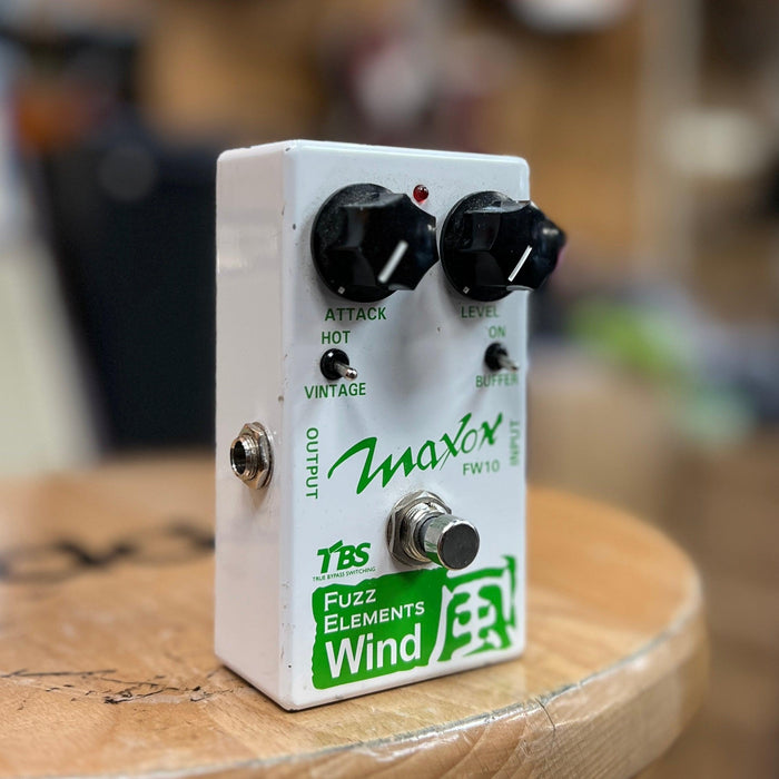 USED Maxon FW10 Fuzz Elements Wind Guitar Effects Pedal