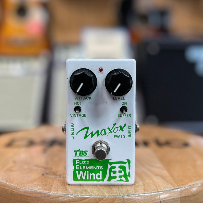 USED Maxon FW10 Fuzz Elements Wind Guitar Effects Pedal