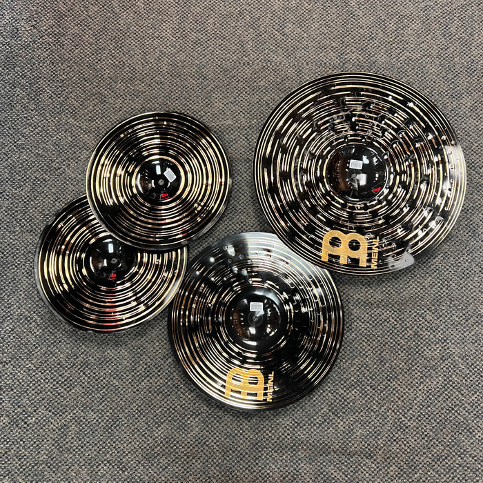 USED Meinl Cymbals Classics Custom Dark 4-piece Cymbal Pack