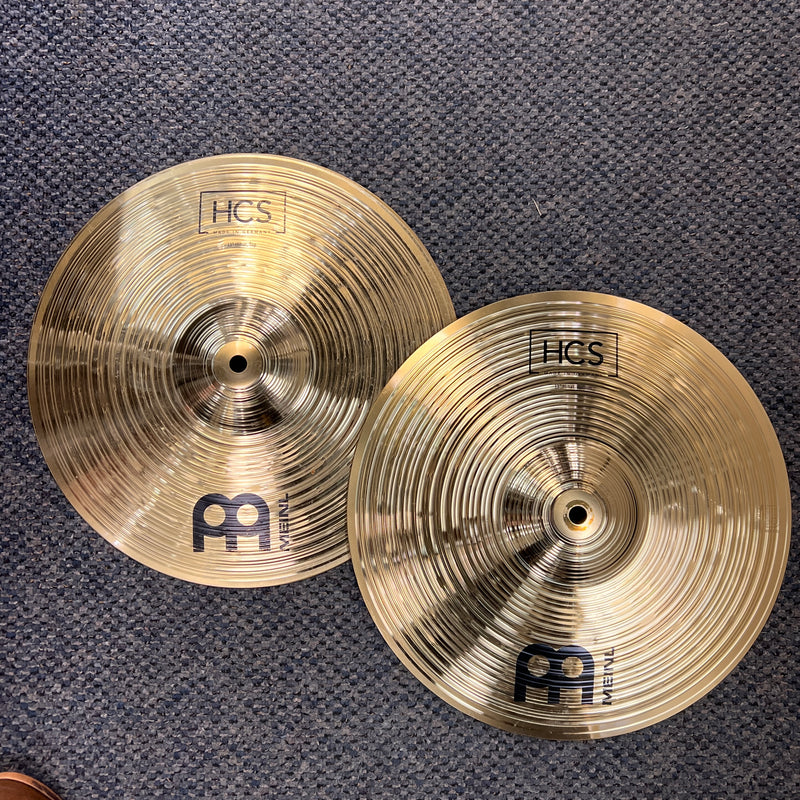 USED Meinl HCS 13" Hi Hat Cymbal PAIR