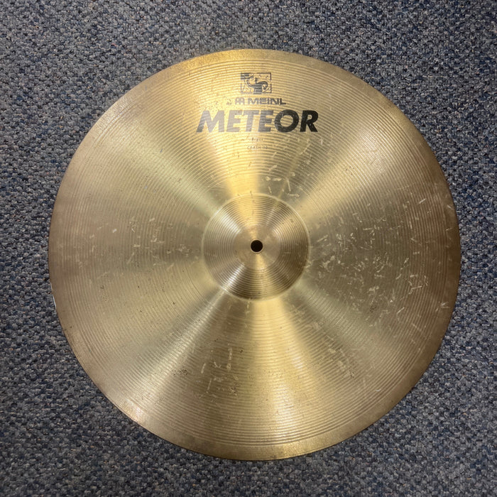 USED Meinl Meteor 18" Ride Crash Cymbal