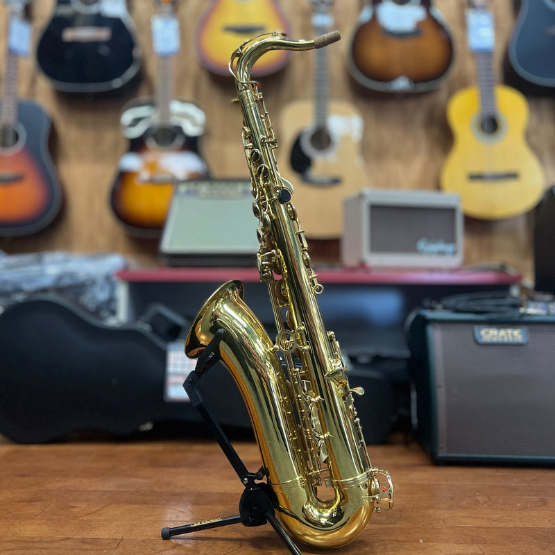 USED Mendini MTS-L Student Tenor Saxophone Outfit, Lacquer