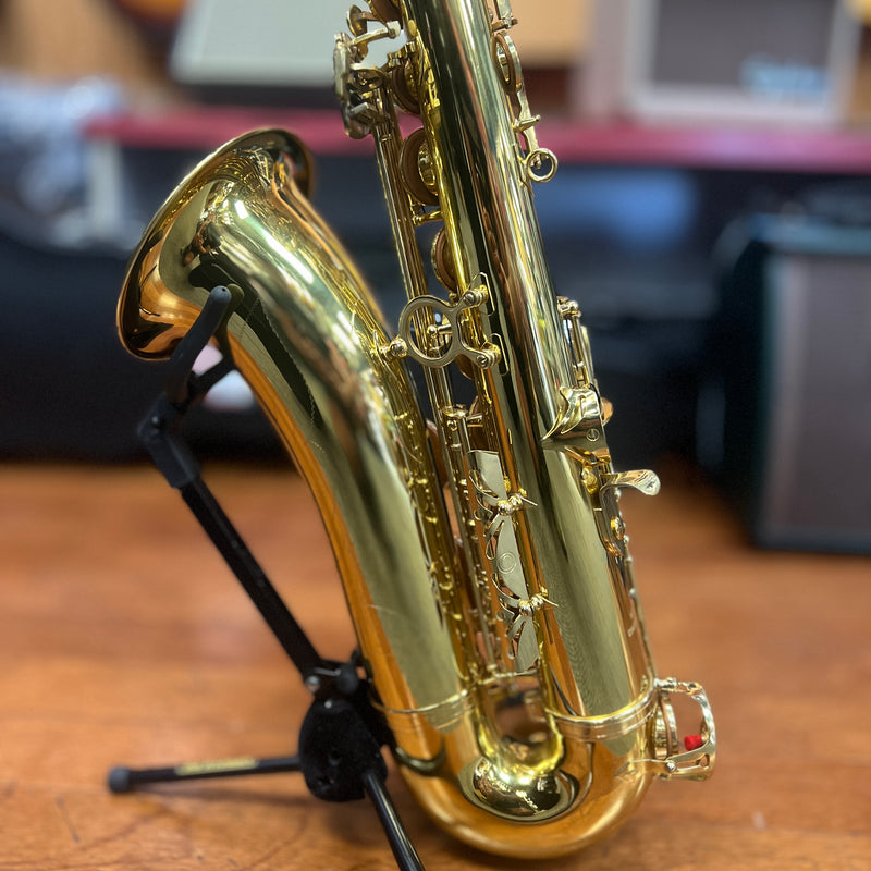 USED Mendini MTS-L Student Tenor Saxophone Outfit, Lacquer