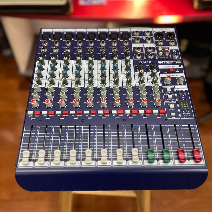 USED Midas DM12 12-Input Analog Live and Studio Mixer