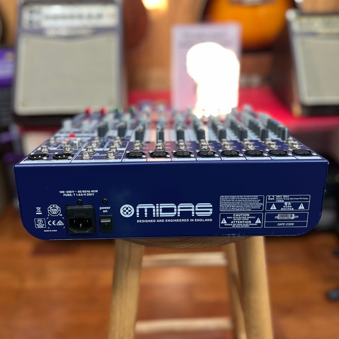 USED Midas DM12 12-Input Analog Live and Studio Mixer