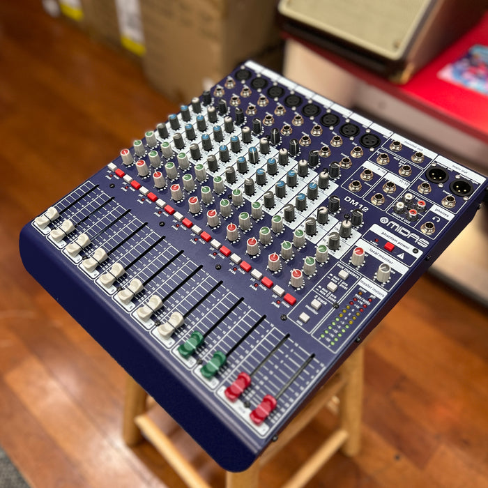USED Midas DM12 12-Input Analog Live and Studio Mixer