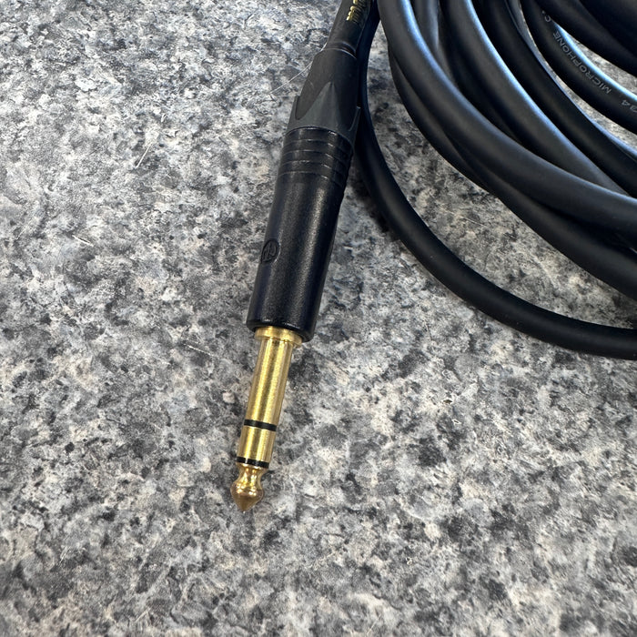 USED Mogami Gold TRSXLRF-20 Balanced XLR Female to 1/4-inch TRS Male Patch Cable - 20 foot