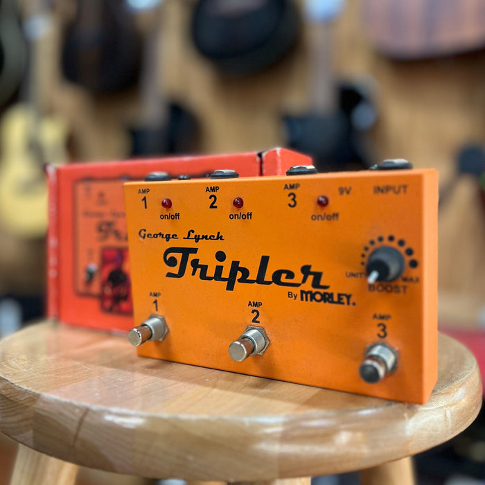 USED Morley George Lynch Tripler Orange X7454 Pedal