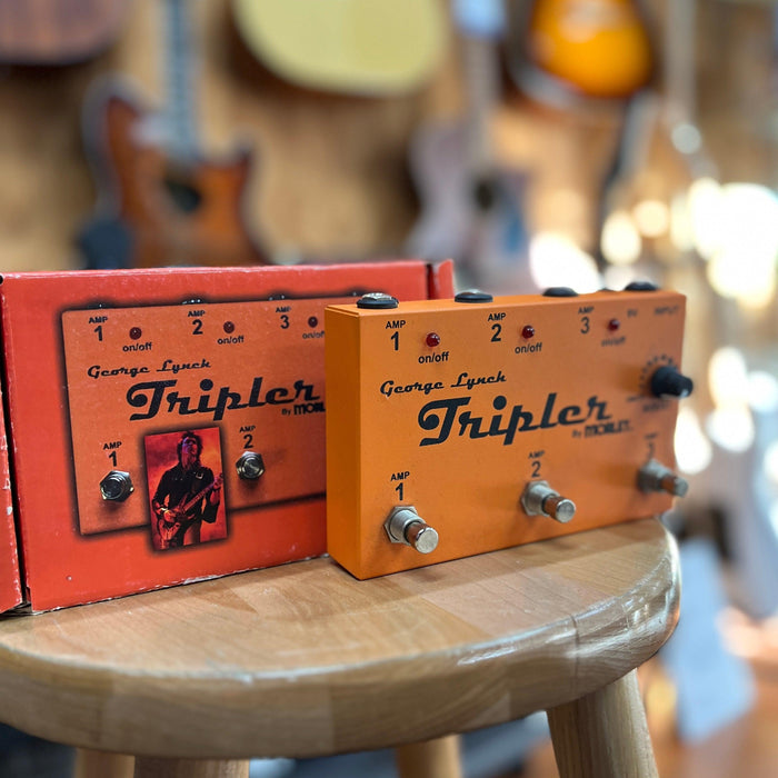 USED Morley George Lynch Tripler Orange X7454 Pedal