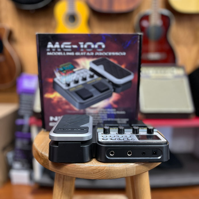 USED NUX MG-100 Multi-Effects and Amp Modeler Effects Pedal Black