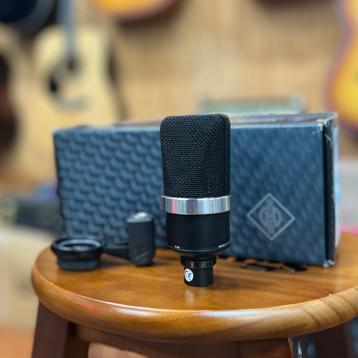 USED Neumann TLM 102 Large-diaphragm Condenser Microphone, Black-Dirt Cheep