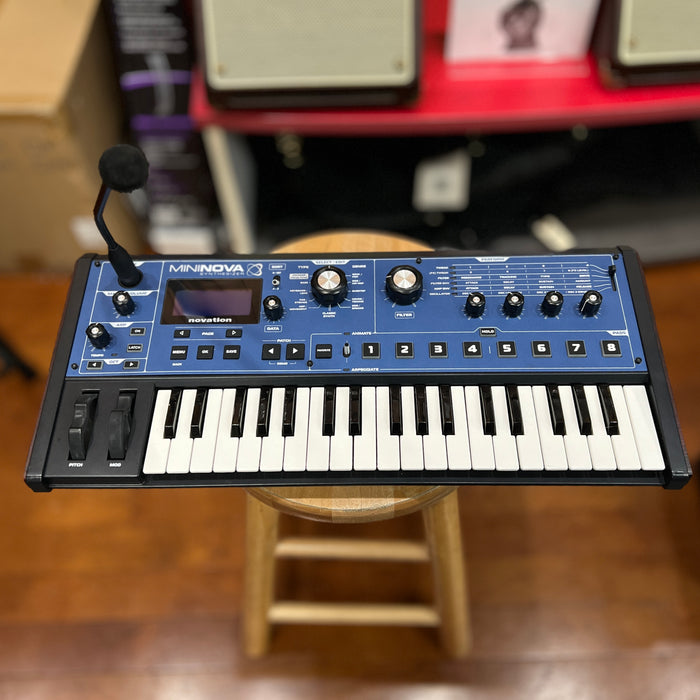 USED Novation MiniNova 37-key Synthesizer with Vocoder & Mic