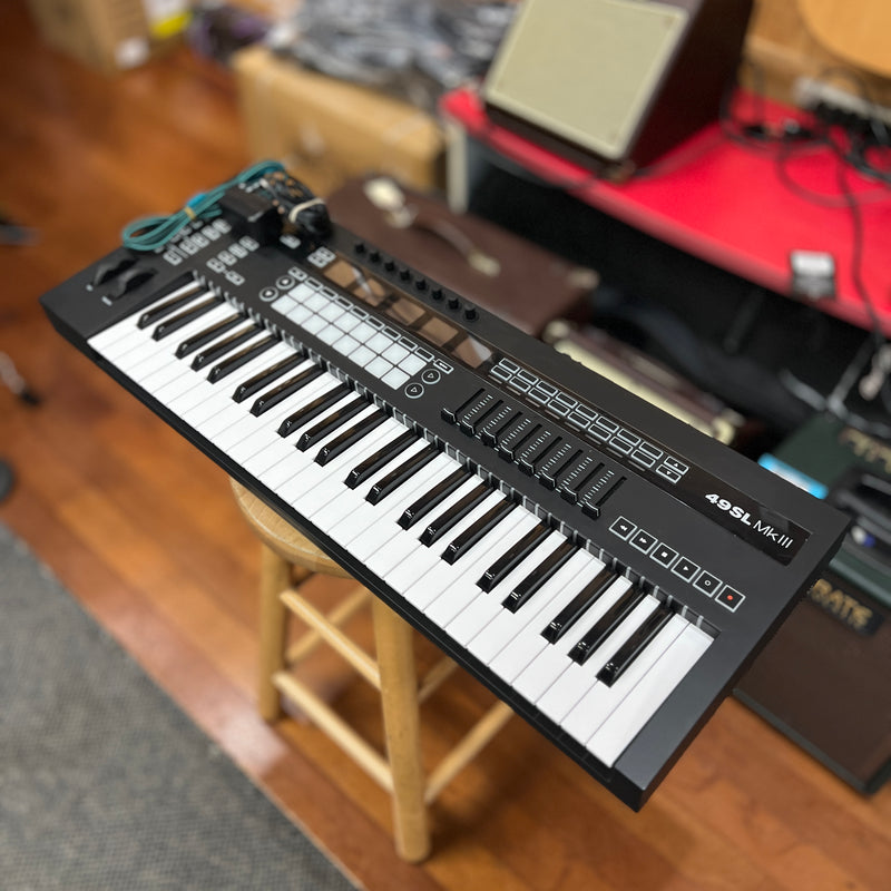 USED Novation SL49 Mk3 49-Key USB Midi Keyboard