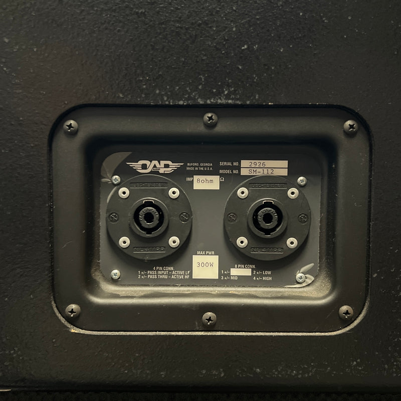 USED OAP SM-112 Passive Stage Monitors (pair)