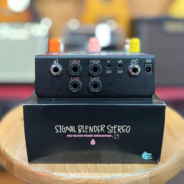 USED Old Blood Noise Endeavors Signal Blender Stereo Pedal