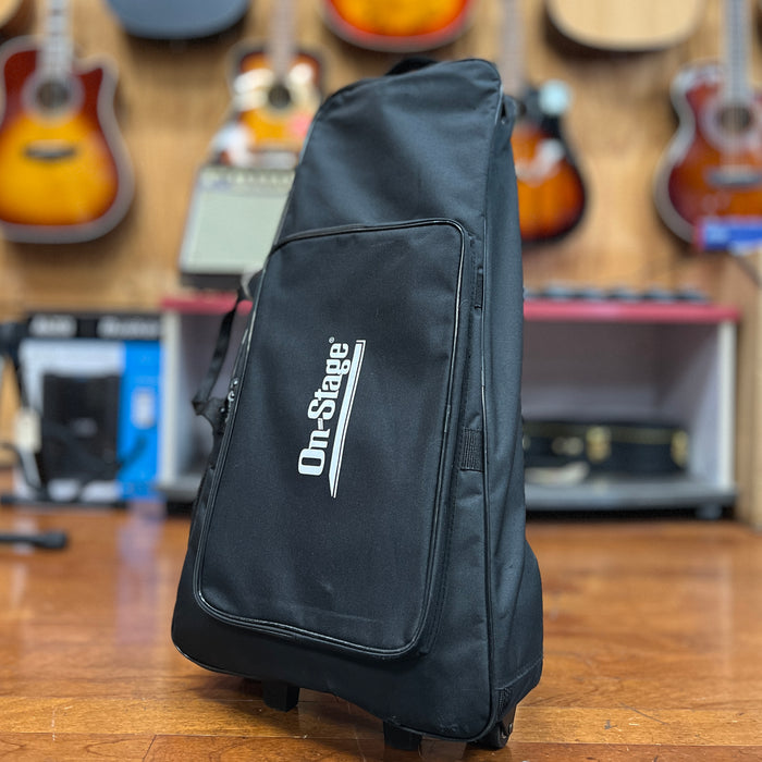 USED On-Stage BSK2500 Student Percussion Bell Kit with Roller Bag