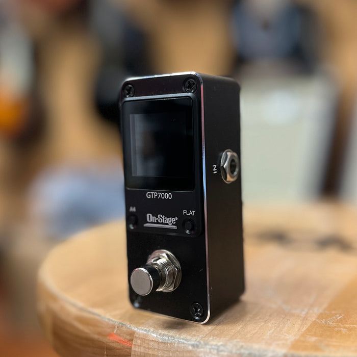 USED On-Stage GTP7000 Mini Pedal Tuner