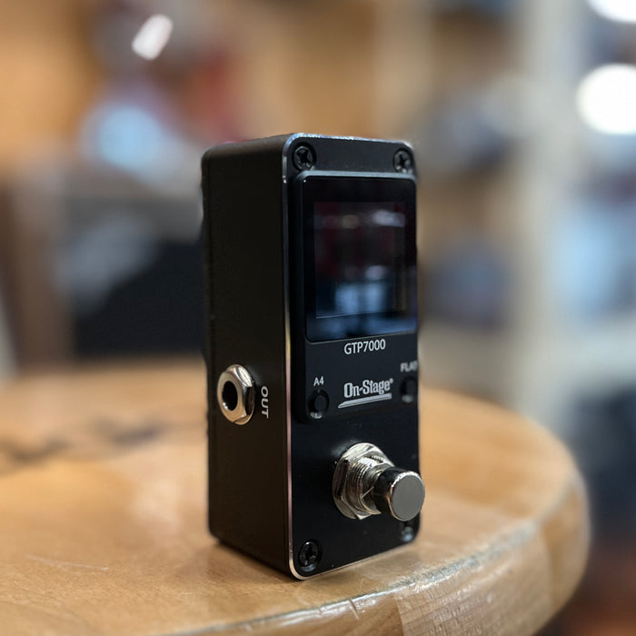 USED On-Stage GTP7000 Mini Pedal Tuner