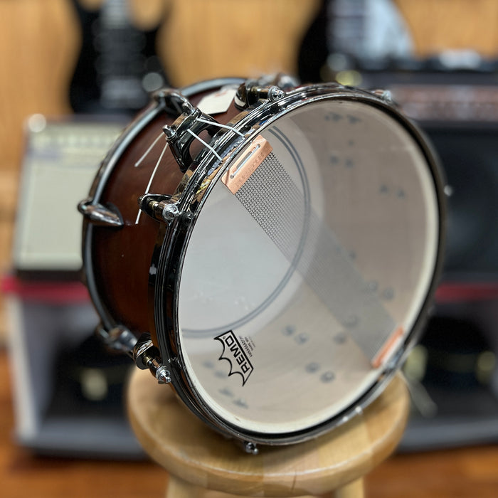 USED Orange County Drum & Percussion Maple Ash Snare Drum 7 x 13 in., Chestnut Matte Finish