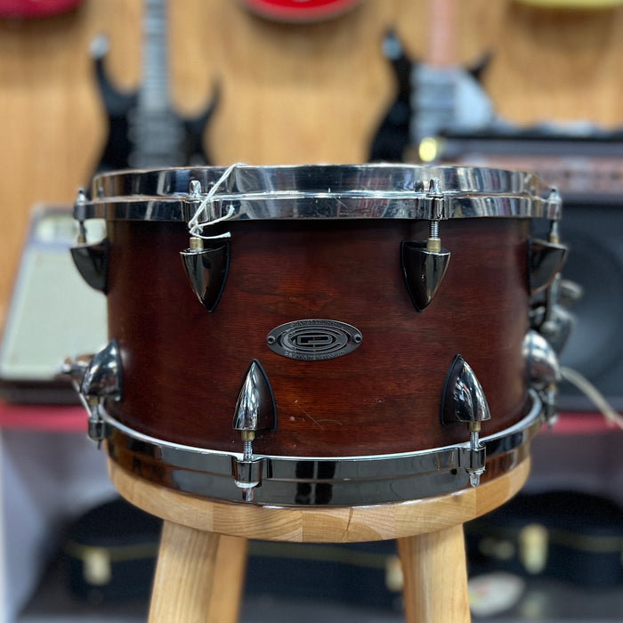 USED Orange County Drum & Percussion Maple Ash Snare Drum 7 x 13 in., Chestnut Matte Finish