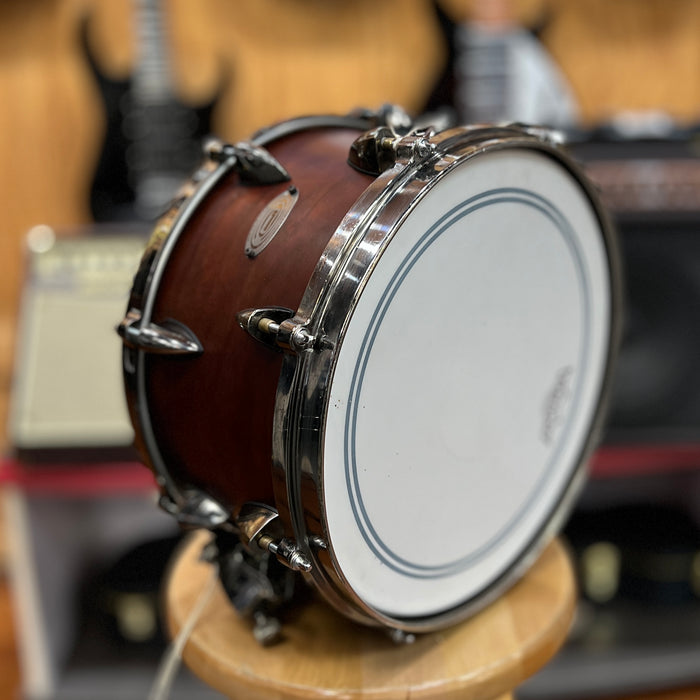 USED Orange County Drum & Percussion Maple Ash Snare Drum 7 x 13 in., Chestnut Matte Finish