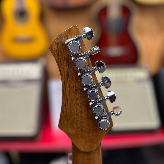 USED Ortega Performer Series Solid Top Slim Neck Acoustic-Electric Nylon Classical Guitar w/ Bag, Black