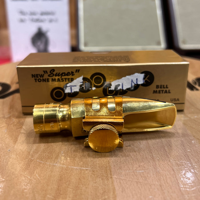 USED Otto Link OLM-402-5S Super Tone Master Metal Alto Sax Mouthpiece