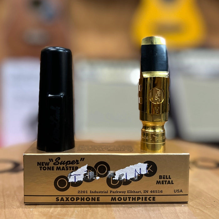 USED Otto Link OLM-402-5S Super Tone Master Metal Alto Sax Mouthpiece