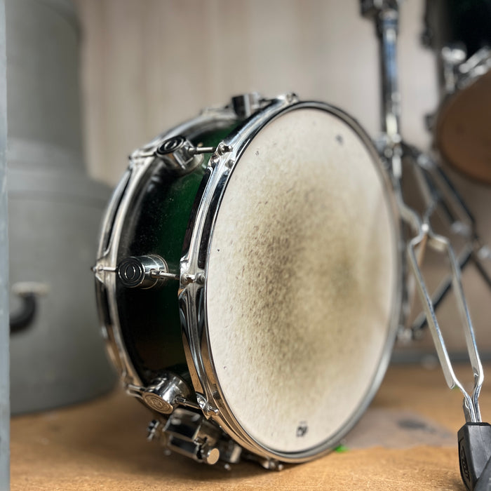USED PDP Pacific MX Series 5 Pc Drum Set w/ Hardware and Bags (Green)