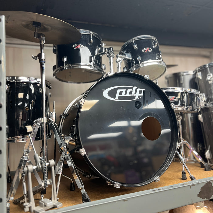 USED PDP Z Series 5-Piece Complete Drum Set w/ Hardware and Cymbals