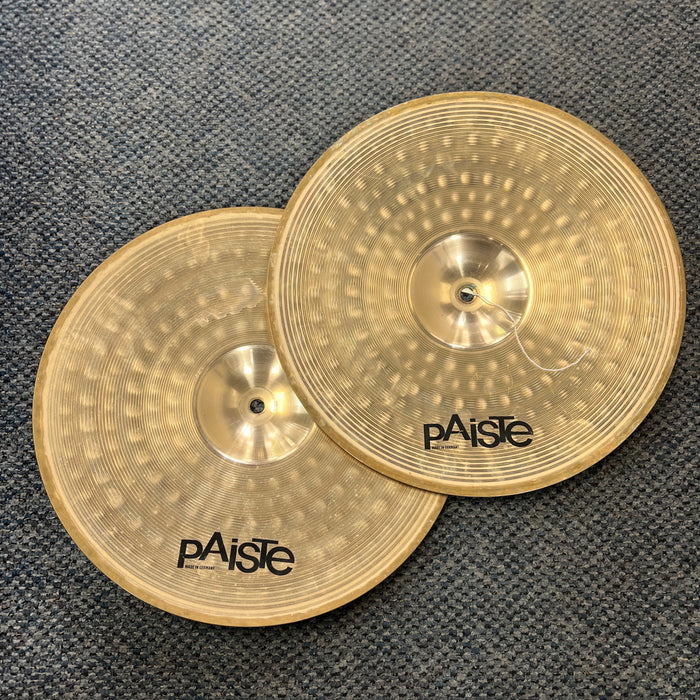 USED Paiste 201 Bronze 14" Hi Hats